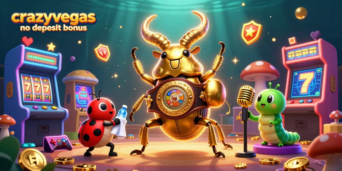 Engage with the crazyvegas no deposit bonus featuring dynamic casino elements and vibrant characters.