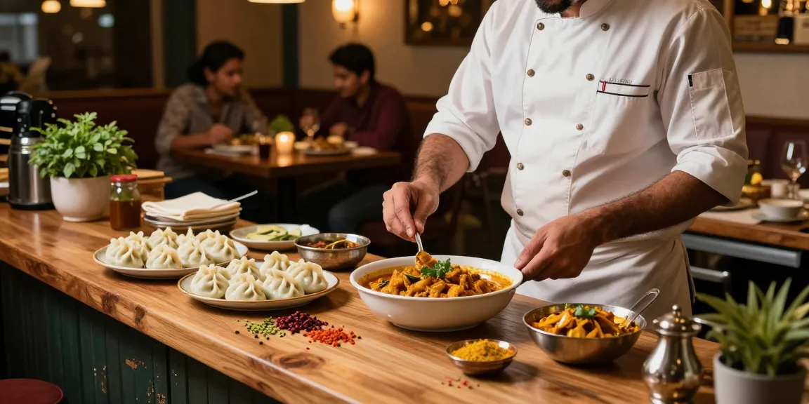 Authentic dining experience at https://namastecurryandmomo.com with Indian curry and Nepalese momo.