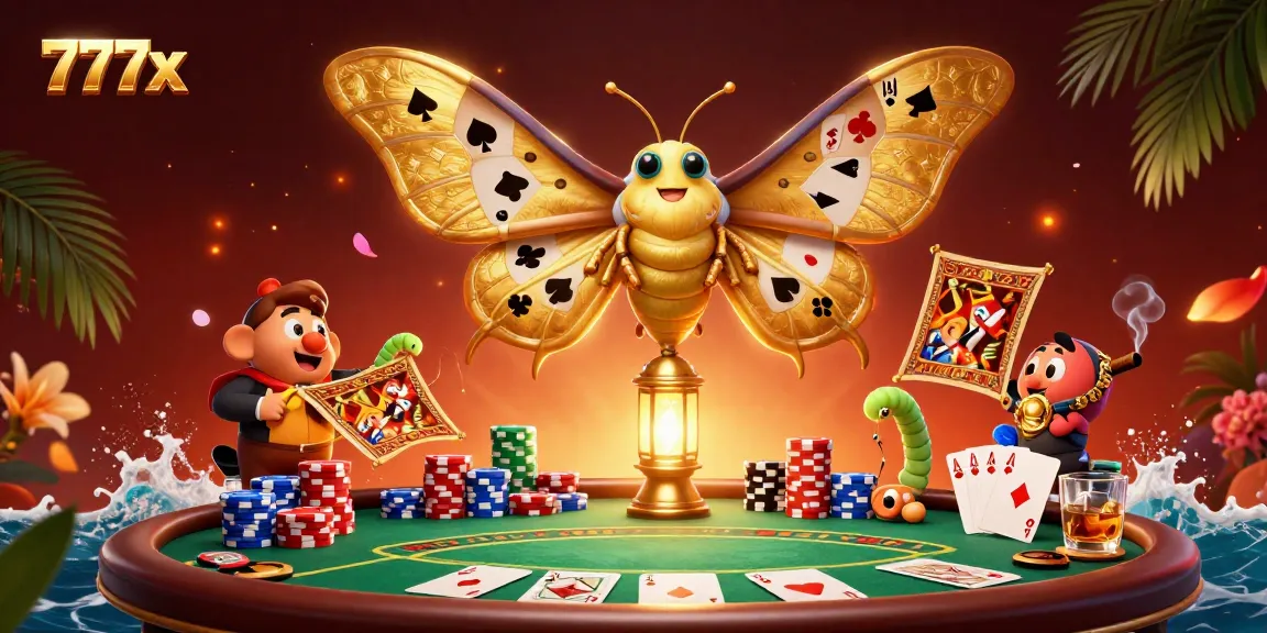 Experience thrilling gameplay with 777x, featuring a vibrant casino scene full of energy and excitement.